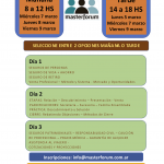 Capacitación profesional en Masterforum – Vacantes disponibles